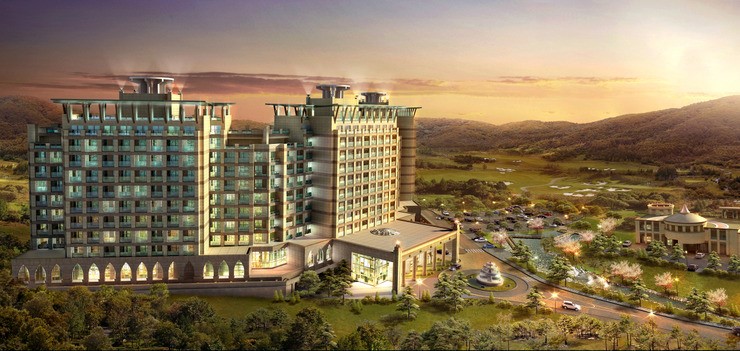 POCHEON ILDONG RESORT EXTERIAL CONSTRUCTION